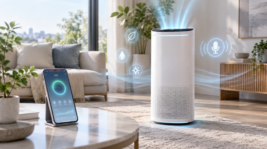 KI-WX100は統合AIサービス「NIAH」と音声案内に対応