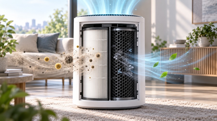 nanoHDフィルターと静電HEPAフィルターは構造や特徴が異なる