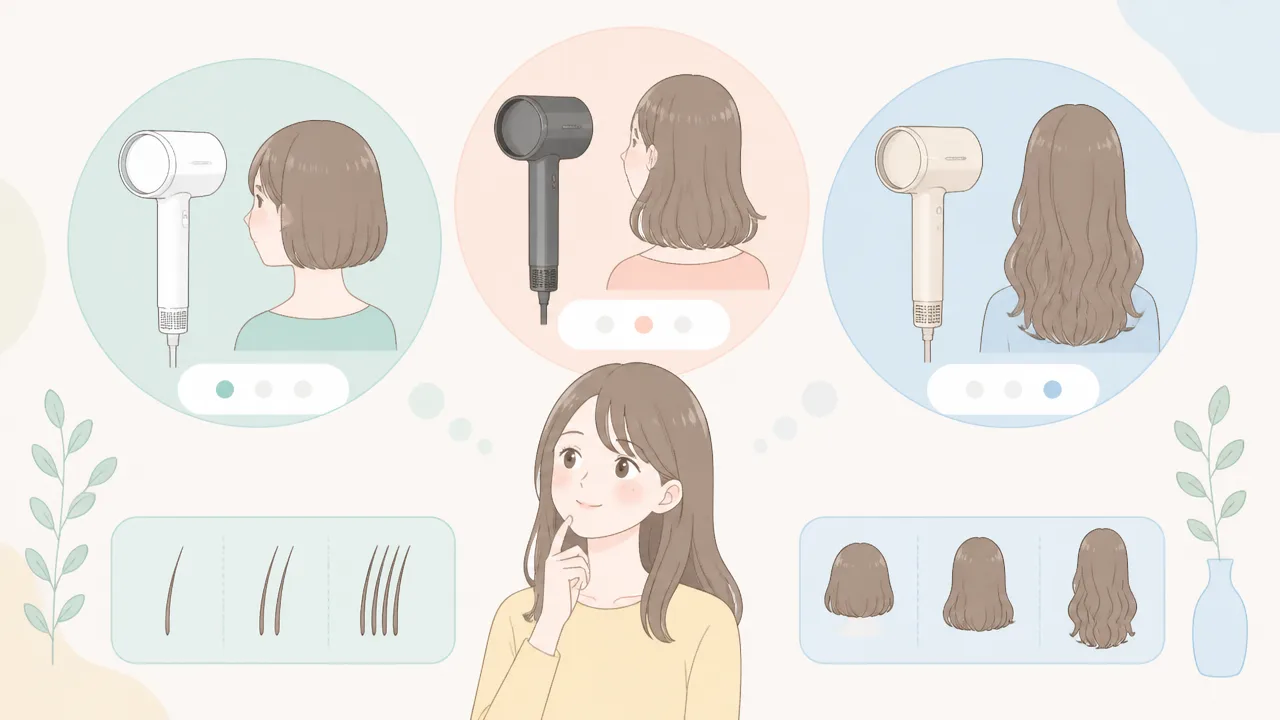 Laifen SE LiteとKINUJO Hair Dryerの違いを比較